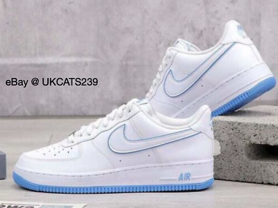 #ad Nike Air Force 1 #x27;07 Shoes White University Blue DV0788 101 Men#x27;s Multi Size NEW $113.90