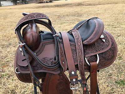 #ad Adults Argentinian Western Trail Pleasure Saddle Free Tack set amp; Free Shipping $399.99