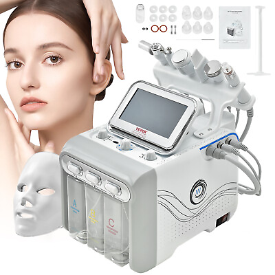 #ad VEVOR 7 in 1 Hydrogen Oxygen Facial Machine Professional Spa Machine amp; 7quot; Screen $199.99