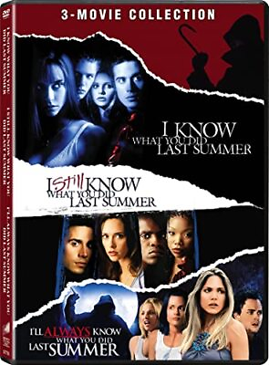 #ad New I Know What You Did Last Summer Collection: I II III 3 Movie Pack DVD $7.49