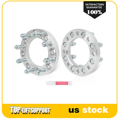 #ad 2x 1 Inch 8x6.5 Wheel Spacers 9 16quot;x18 Fits Dodge Ram 2500 3500 Ford F 250 F 350 $53.03