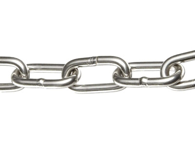 #ad Stainless Steel 316 Chain 5 32quot; 4mm Medium Link Chain by the foot Marine Grade $2.00