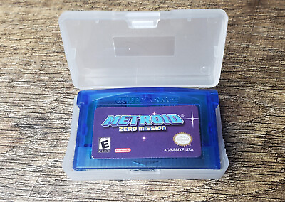 #ad Metroid zero mission GBA Game Cartridge USA English Game Boy Advance Tested $13.95