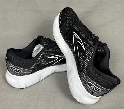 #ad Brooks Glycerin 20 Women#x27;s Running Shoes Black White Alloy 12 New With Defect. $69.99