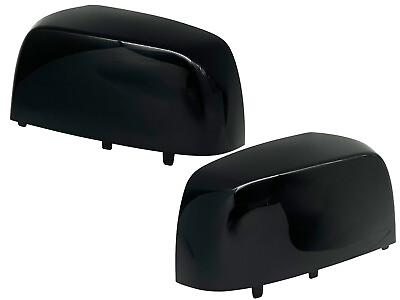#ad For 2015 2021 CANYON COLORADO Smooth Black Mirror Cover Passenger amp; Driver Pair $82.83