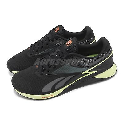 #ad Reebok Nano X3 Core Black Energy Glow Orange Men Cross Training Shoes HP6046 $129.99