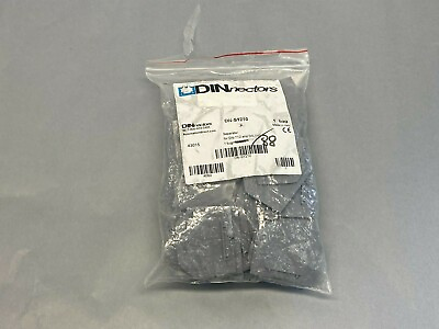 #ad DINnectors DN S1210 Terminal Block Spacers Gray 43015 LOT OF 88 $21.59