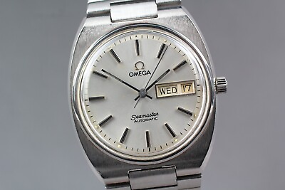 #ad **NEAR MINT** Vintage OMEGA Seamaster Cal.1020 Automatic Silver Dial Men#x27;s Watch $949.99
