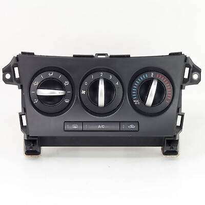 #ad 2012 2013 Mazda 3 AC HVAC Climate Control Switch Module Heater Dash Panel OEM $49.75
