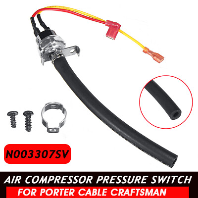 #ad N003307SV Air Compressor Pressure Switch Parts Kit For Porter Cable Craftsman $24.30
