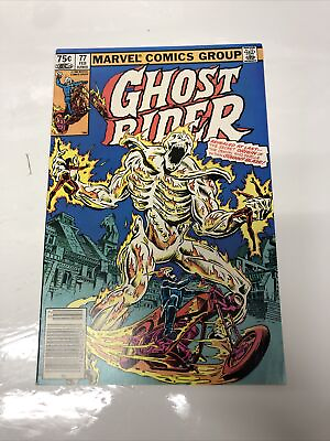#ad Ghost Rider 1983 # 77 VF Stan Lee • DeMatteis • Canadian Price Variant C $75.00
