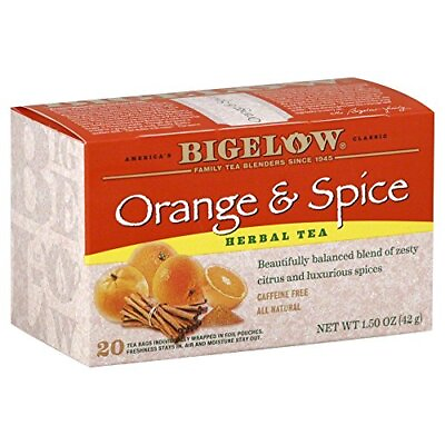 #ad Bigelow Tea Orange and Spice Tea 20 ct $9.57