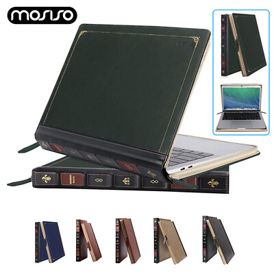 #ad PU Leather Laptop Sleeve Case for MacBook Air Pro 13 14 15 16 inch Vintage Cover $28.99