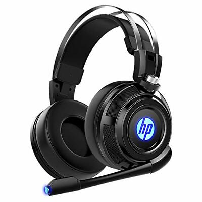 #ad HP Wired Stereo Headset with mic Gaming Over ear Headset W LED H200 Headphone $28.99