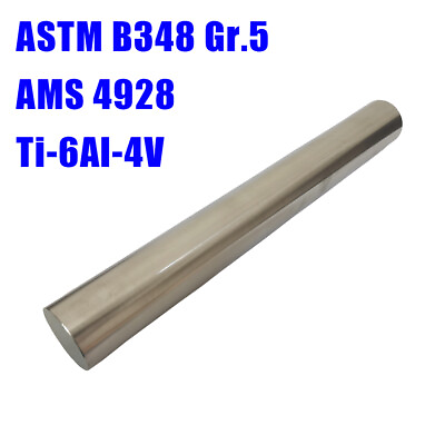 #ad 26mm Dia 1.024quot;x10quot; Titanium Round Bar Rod Ti 6Al 4V Ti Alloy Grade 5 AMS4928 $57.27