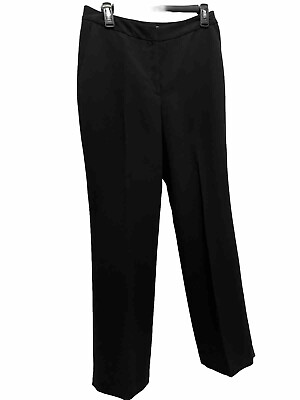 #ad Ladies Calvin Klein Black Dress Pants Slacks Size 6 Regular Women’s Business $24.98