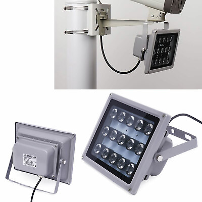 #ad IR Infrared Illuminator Lamp 30W 12V Night Vision Security Floodlight For CCTV $24.71