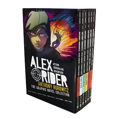 #ad Alex Rider The Graphic Novel 6 Books Box Set By Anthony Horowitz Ages 9 14 PB $59.99