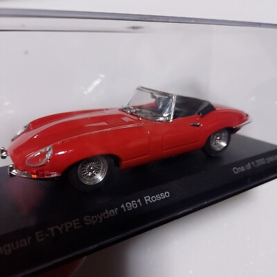 #ad Best El Custom 1 43 Jaguar E Type Spider 1961 Rosso $42.51