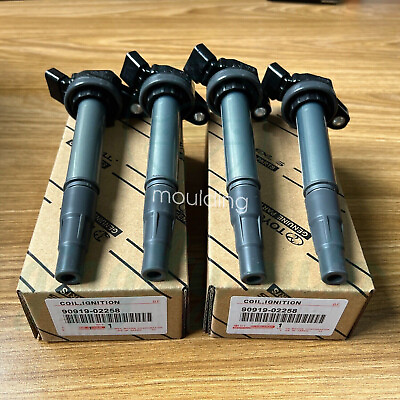 #ad 4PCS Ignition Coils 90919 02258 DENSO Fits For Toyota Corolla Prius 2009 1.8L $79.99