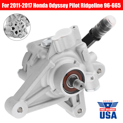 #ad Premium Power Steering Pump 96 665 For 11 17 Honda Odyssey Pilot Ridgeline OEM $99.99