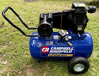 #ad #ad Portable Air Compressor Campbell Hausfeld 5HP 20 gal Cast Iron Pump Extreme Duty $509.99