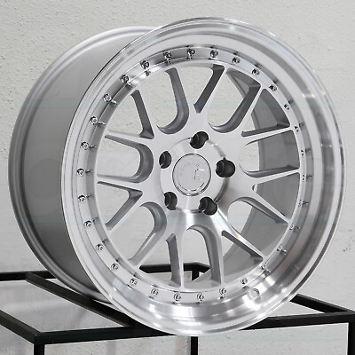 #ad Aodhan DS06 DS6 18x9.5 5x114.3 30 Silver Machined Wheel 18quot; inch Alloy Rim 73.1 $224.75