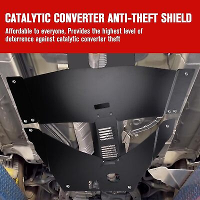 #ad New Lower Catalytic Converter Anti Theft Shield For 2003 2007 Honda Accord 2.4L $289.99