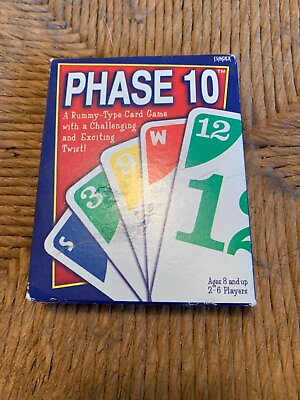 #ad Phase 10 Card Game Fundex $10.00