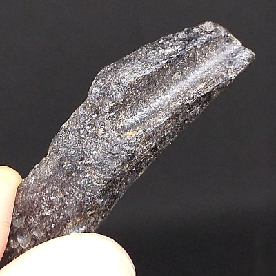 #ad Black tektite meteorite indochinite exotic style rare natural rough space rock $36.50