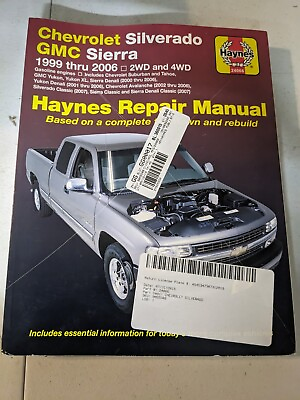 #ad Used Haynes Manual 24066 Chevrolet Silverado GMC Sierra 1999 2006 2WD amp; 4WD $17.49