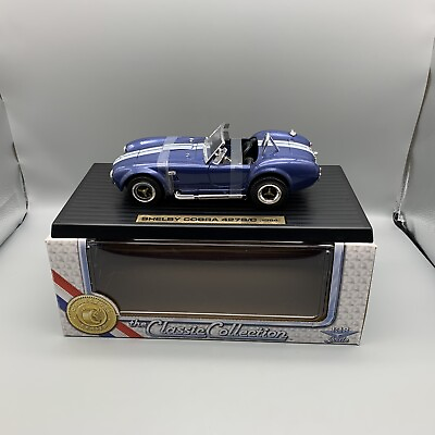 #ad Vintage 1964 Shelby Cobra 427 S C Certified Classic Die Cast Replica 1997 READ $32.49