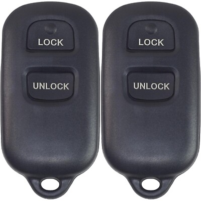 #ad 2x New Remote Key Fob Replacement For Toyota and Pontiac GQ43VT14T 89742 AA020 $29.75