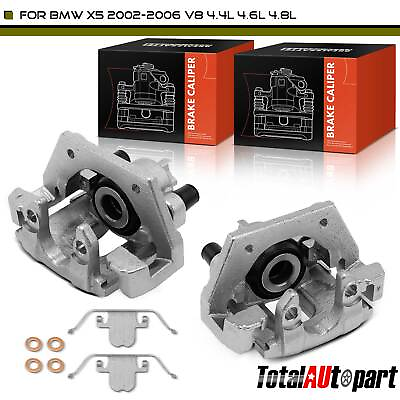 #ad 2pcs Brake Caliper with Bracket for BMW X5 E53 2002 2006 Rear Left amp; Right Side $87.99