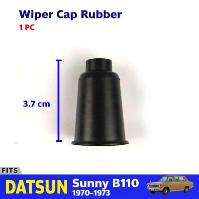 #ad For Datsun 1200 Sunny B110 2D 4D Sedan 1970 73 Wiper Dust Cover Cap Rubber Z09 $24.56