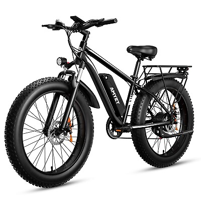 #ad 1000W 48V Electric Bike Mountain Bicycle e bike 26quot; Fat Tire 28MPH for Adult US $649.99