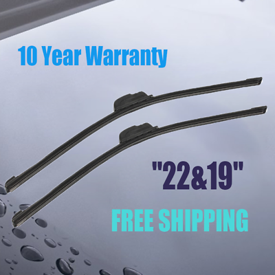 #ad 19quot;22quot; New WIPER Front Wiper Blades OEM Replacement For 2012 2018 Ford Focus $7.98