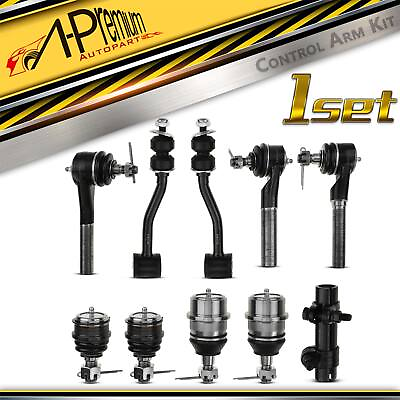 #ad 10pcs Front Stabilizer Bar Link Tie Rod End amp; Ball Joint for Jeep XJ Cherokee $69.99