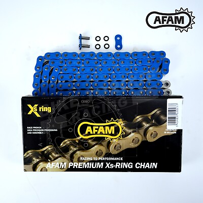 #ad Afam Recommended Blue 520 Pitch 110 Link Chain fits Yamaha XT660X 2004 2016 GBP 94.05