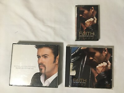 #ad George Michael ‎Ladies amp; Gentlemen: The Best Of 2CD Faith CD amp; Cassette Tape $15.00
