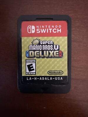 #ad Super Mario Bros. U Deluxe Nintendo Switch Cartridge Only Tested $31.97