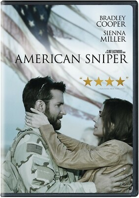 #ad American Sniper DVD Bradley Cooper NEW $5.10