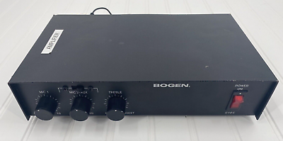 #ad Vintage Bogen Model C 10 C Amp Used Tested with AUX cord. $29.00