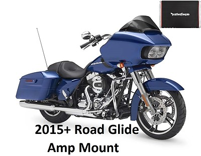 #ad 2015 Harley Road Glide amp mount Rockford Fosgate pbr300x2 pbr300x4 amplifier $39.99