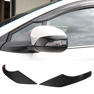 #ad Fit For TOYOTA Side Mirror Trim C HR CHR ZYX10 NGX50 Carbon Texture $45.00