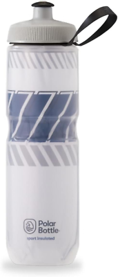 #ad Polar Bottle Sport Insulated Tempo 24oz White Night Navy INS24OZ18 $20.56