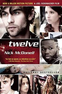 #ad Twelve Paperback By McDonell Nick ACCEPTABLE $3.83