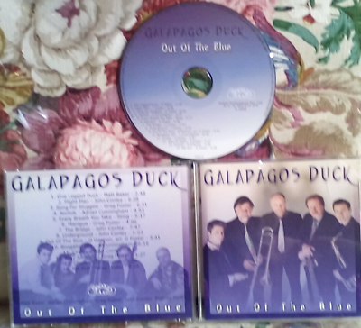 #ad CD0 1 X CD GALAPAGOS DUCK TITLE OUT OF THE BLUE AU $14.95
