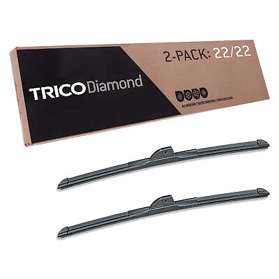 #ad TRICO Diamond 2 Pack Two 22quot; High Performance Replacement Windshield Wiper $28.96