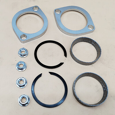 #ad For Harley Big Twin Sportster Exhaust Flange Seal Install Kit Gaskets Hardware $13.98